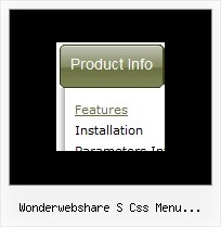 Wonderwebshare S Css Menu Generator Java Menus In Frame