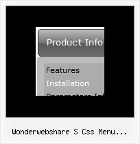 Wonderwebshare S Css Menu Generator Dhtml Select