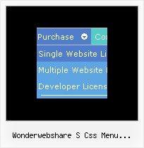Wonderwebshare S Css Menu Generator Javascript Expand Fade