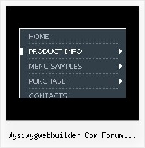 Wysiwygwebbuilder Com Forum Navigationbar Multilevel Expanding Javascript