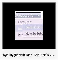 Wysiwygwebbuilder Com Forum Navigationbar Multilevel Vertical Dropdown Menu Dhtml