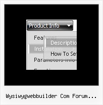 Wysiwygwebbuilder Com Forum Navigationbar Multilevel Frame Movable Web Page