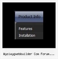 Wysiwygwebbuilder Com Forum Navigationbar Multilevel Menu A Tendina