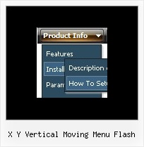 X Y Vertical Moving Menu Flash Javascript For Tab Submenu