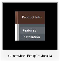Yuimenubar Example Joomla Creating Scroll Menu