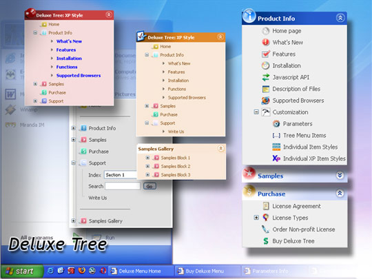 Windows 7 Dropdown Menu Expands Left Menu Tree Java Script Download