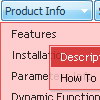 Javascript Dhtml Menu Bar Free Mouseover Dropdown Frame Template