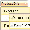 Javascript Popup Example Dijit Menu Align Buttons