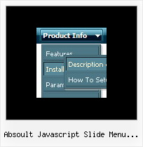 Absoult Javascript Slide Menu Tamplate Javascript Mouseover Menu
