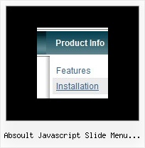 Absoult Javascript Slide Menu Tamplate Navbar In Html