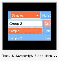 Absoult Javascript Slide Menu Tamplate Html Drop Down Menu Code