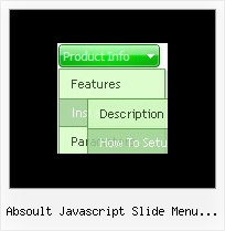 Absoult Javascript Slide Menu Tamplate Transparent Drop Down Menu In Html