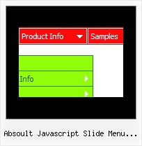 Absoult Javascript Slide Menu Tamplate Javascript Menu Fixed