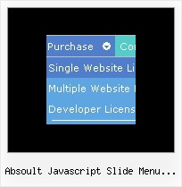 Absoult Javascript Slide Menu Tamplate Side Frame Navigation Software
