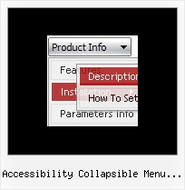 Accessibility Collapsible Menu Javascript Javascript Folding