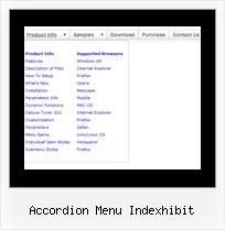 Accordion Menu Indexhibit Position Menu Javascript