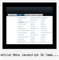 Active Menu Javascript On Same Page Javascript Dropdown Menu