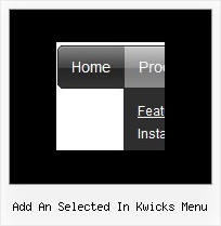 Add An Selected In Kwicks Menu Samples Of Floating Menus