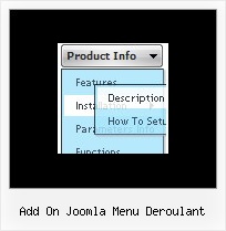 Add On Joomla Menu Deroulant Onmouseover D