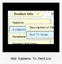 Add Submenu To Kentico Css Collapse Menu