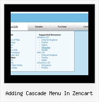 Adding Cascade Menu In Zencart Navigation Vertical