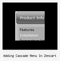 Adding Cascade Menu In Zencart Image Vertical Menu In Dhtml Example