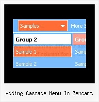 Adding Cascade Menu In Zencart Website Navigation Software