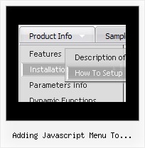 Adding Javascript Menu To Atahualpa Drop Down Menu Netscape Dhtml