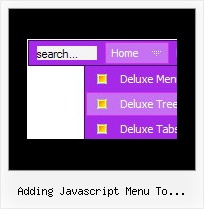 Adding Javascript Menu To Atahualpa Netscape Javascript Menu