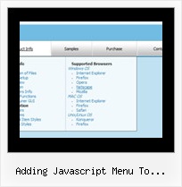 Adding Javascript Menu To Atahualpa Dynamic Menu From Xml