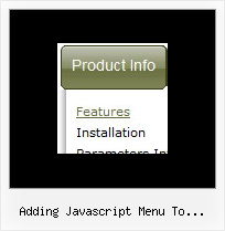 Adding Javascript Menu To Atahualpa Xp Toolbar Javascript