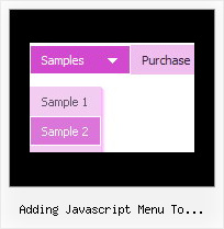 Adding Javascript Menu To Atahualpa Dropdown Menu With Dhtml