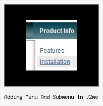 Adding Menu And Submenu In J2me Crossbrowser Transparency