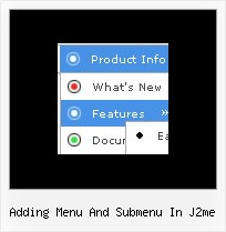 Adding Menu And Submenu In J2me Menus Submen C Bas Desplegables