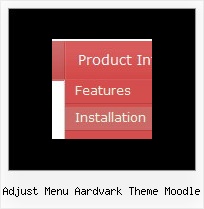 Adjust Menu Aardvark Theme Moodle Sample Fireworks Pop Up Menu