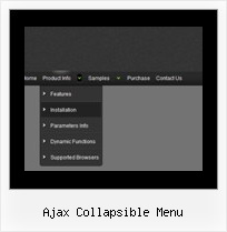 Ajax Collapsible Menu Dhtml Css Menu Transparent