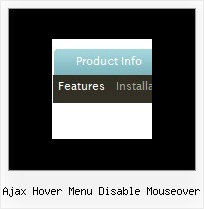 Ajax Hover Menu Disable Mouseover Vertical Scrolling Menus