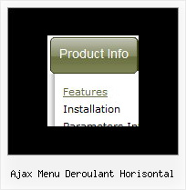 Ajax Menu Deroulant Horisontal Hide Menu Bar Internet Explorer