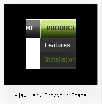 Ajax Menu Dropdown Image Vertical Cascading Drop Down Menu