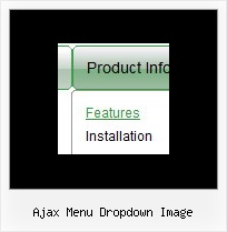 Ajax Menu Dropdown Image Dropdown Menu Html Sample