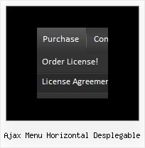 Ajax Menu Horizontal Desplegable Xp Navbar