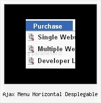 Ajax Menu Horizontal Desplegable Dhtml Dropdown Navi