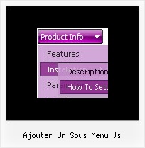 Ajouter Un Sous Menu Js Html Menu Jscript