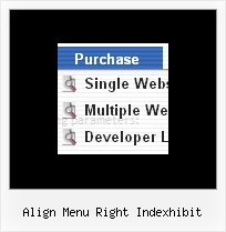 Align Menu Right Indexhibit Vertical Sliding Menu Frame