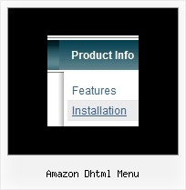 Amazon Dhtml Menu Menu Object Drop Down Menu Web