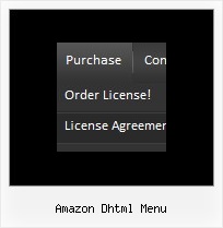 Amazon Dhtml Menu Popup Menu With Css