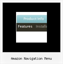 Amazon Navigation Menu Drop Down Menu Fireworks