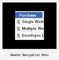 Amazon Navigation Menu Navigation Bars Javascript