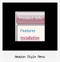 Amazon Style Menu Dynamic Dropdown In Javascript