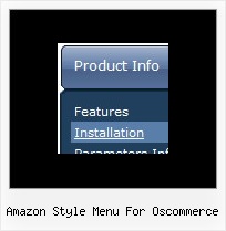 Amazon Style Menu For Oscommerce Javascript Dropdown With Graphics
